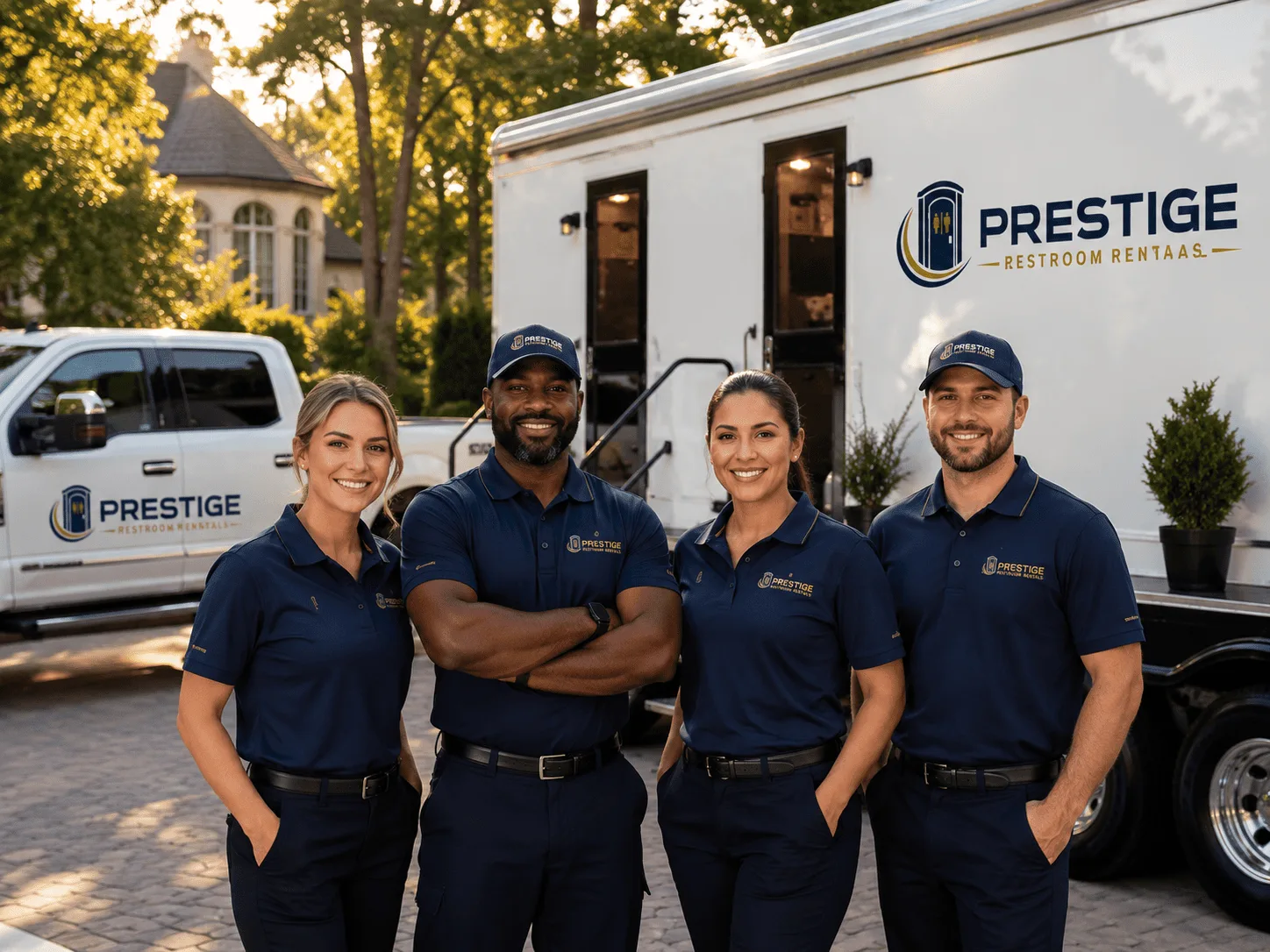 Trusted Luxury Portable Restrooms company in Aubrey, AR